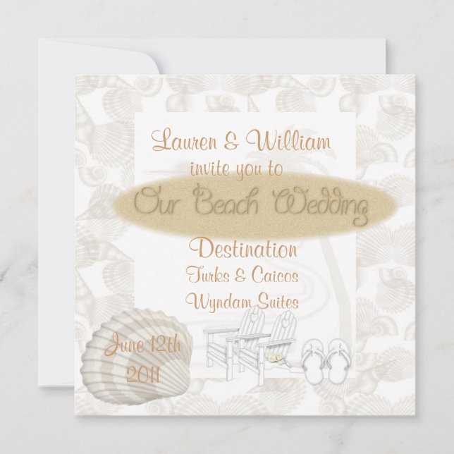 Einladungen für Hochzeiten (Vorderseite)