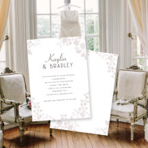 Einladungen für Hochzeiten an der Grenze