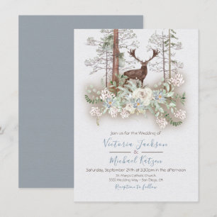 Einladungen für Hochzeiten im Wald