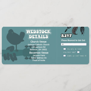 Einladungen für Hochzeiten mit Holz
