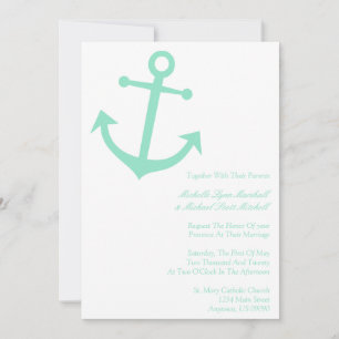 Einladungen für Hochzeiten von Nautical Boat Ancho