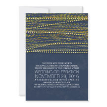 Einladungen für Hochzeiten von Schiffen und Gold