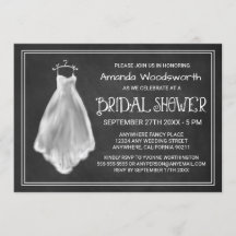 Einladungen für Hochzeitskleid Bridal