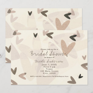 EINLADUNGEN für JEDES EVENT im Pink & Taupe Herzen