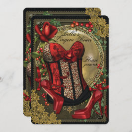 Einladungen für Junggeselinnen-Abschied und Finger