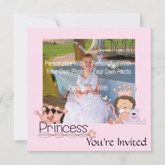 Einladungen für kleine Prinzessinnen