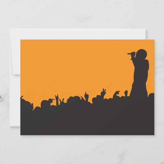 Einladungen für Konzerte (Vorderseite)