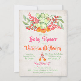 Einladungen für mexikanische Babydusche