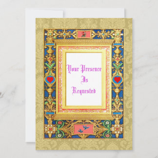 Einladungen für mittelalterliche Hochzeiten