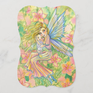 Einladungen für Mutter und Baby Fairy Baby Shower