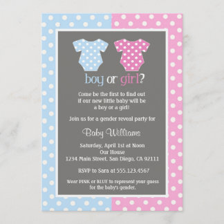 Einladungen für Party-Babydusche