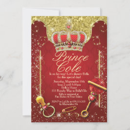 Einladungen für Royal Prince Baby Boy