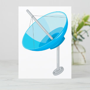 Einladungen für Satellitenbildschirme