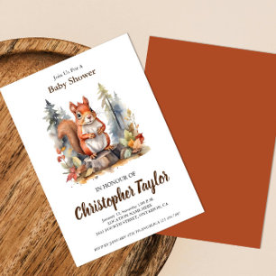 Einladungen für Squirel Baby