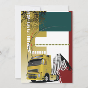 Einladungen für städtische Lkw