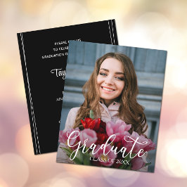 Einladungen für vertikale Foto