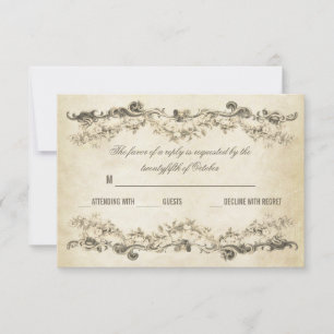 Einladungen für Vintage Hochzeiten