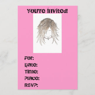 Einladungen, Geburtstag oder irgendein hübsches Einladung