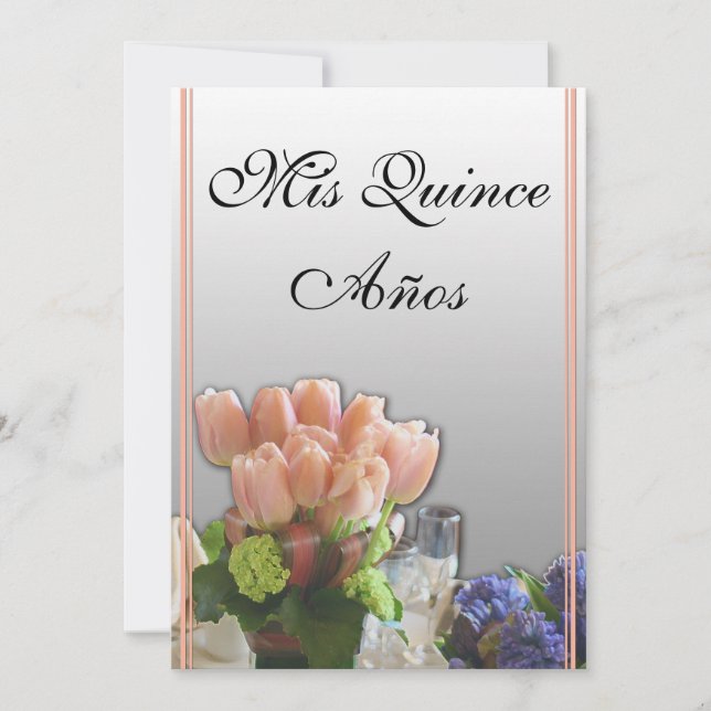 Einladungen in Spanisch (Vorderseite)