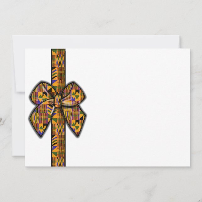 Einladungen Kente (Vorderseite)