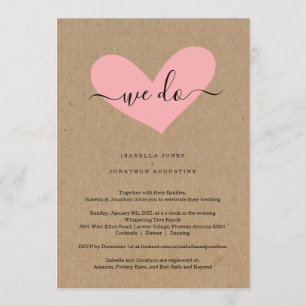 Einladungen mit UAWG & Registry für eine Hochzeit