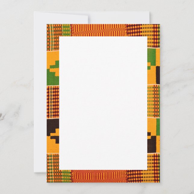 Einladungen und Ankündigungen für afrikanische Pri (Vorderseite)