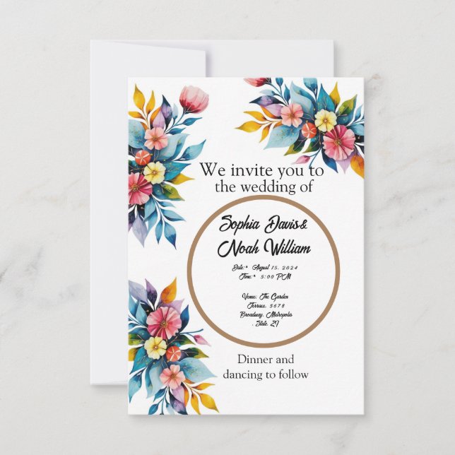 Einladungen und ortsfeste Anlagen (Vorderseite)