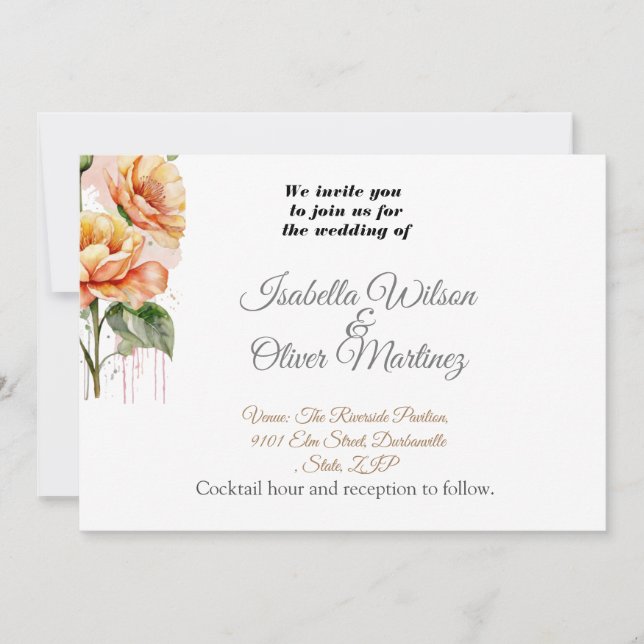 Einladungen und ortsfeste Anlagen (Vorderseite)