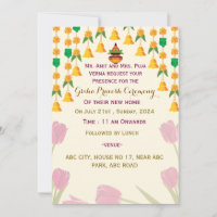 Einladungen von Griha Pravesh