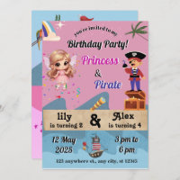 Einladungen von Prinzessinnen und Piraten
