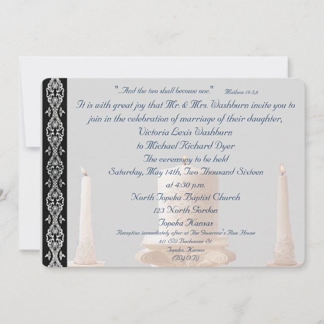 Einladungen von Victorias (Vorderseite)