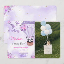 Einladungen zu Air Ballon Foto