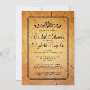Einladungen zu Country Tree Ring Bridal