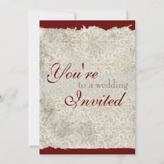 Einladungen zu einer klassischen Damaskenhochzeit,