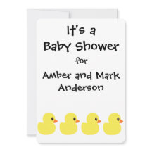 Einladungen zu Gummi Ducky