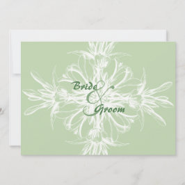 Einladungen zu Hochzeiten mit weißer Blüte