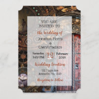 Einladungen zu Hochzeiten von Steampunk Pocket