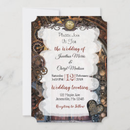 Einladungen zu Hochzeiten von Steampunk Pocket