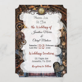 Einladungen zu Hochzeiten von Steampunk Pocket