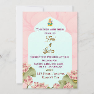 Einladungen zu indischen Hochzeiten