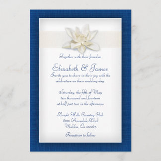 Einladungen zu Royal Blue Wedding
