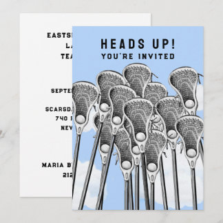 Einladungen zu Veranstaltungen des Lacrosse Party 