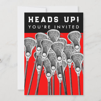 Einladungen zu Veranstaltungen des Lacrosse-Teams