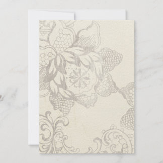 Einladungen zu Vintagen Blumenhochzeiten