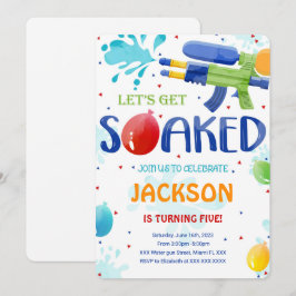 Einladungen zu Wasserwaffen