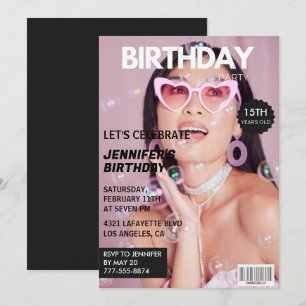 Einladungen zum 15. Geburtstag für sie Zeitschrift