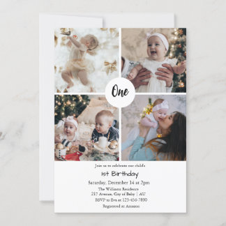 Einladungen zum 1. Geburtstag