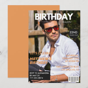 Einladungen zum 22. Geburtstag für ihn Zeitschrift