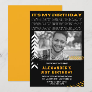 Einladungen zum 31. Geburtstag Männer Foto Sprayfa
