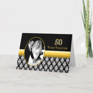 Einladungen zum 50. Hochzeitstag (FOTO-EINLAGE)